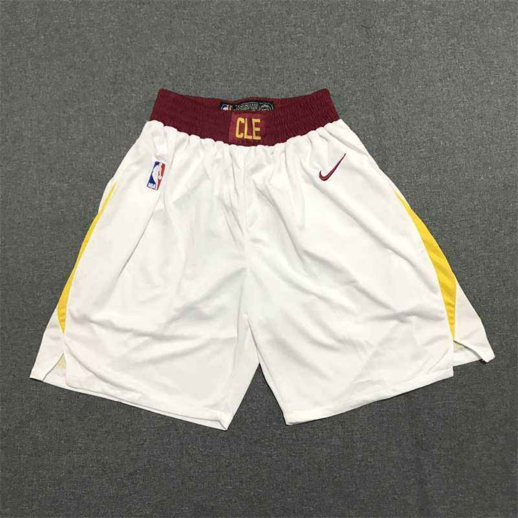 Nba Cleveland Cavaliers Basketball Shorts White